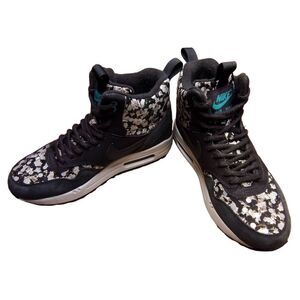 Nike Air Max 1 Mid Sneakerboot Liberty Women's Dark Ash/Black-Neutral Gr…